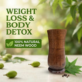 6 inch Neem Wooden Tumbler pack of 3