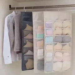 Double Sided Closet Hanging Organizer