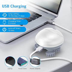 Vibrellaz™ Rechargeable Head Massager For Relaxation