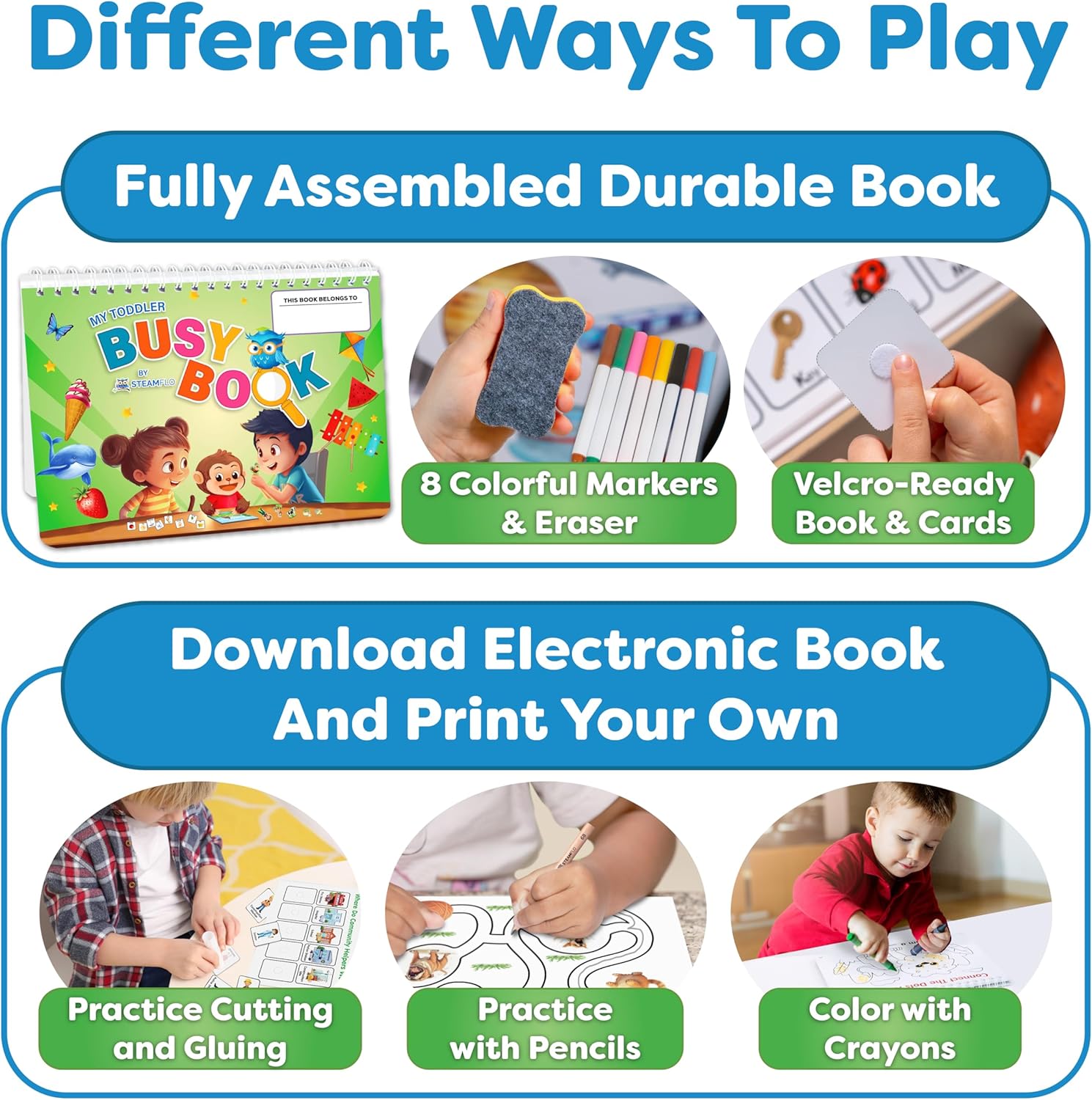 Toddler Learning Binder